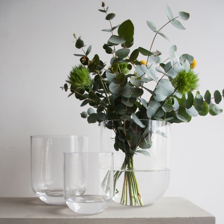 Simple glasvase small, Clear DBKD
