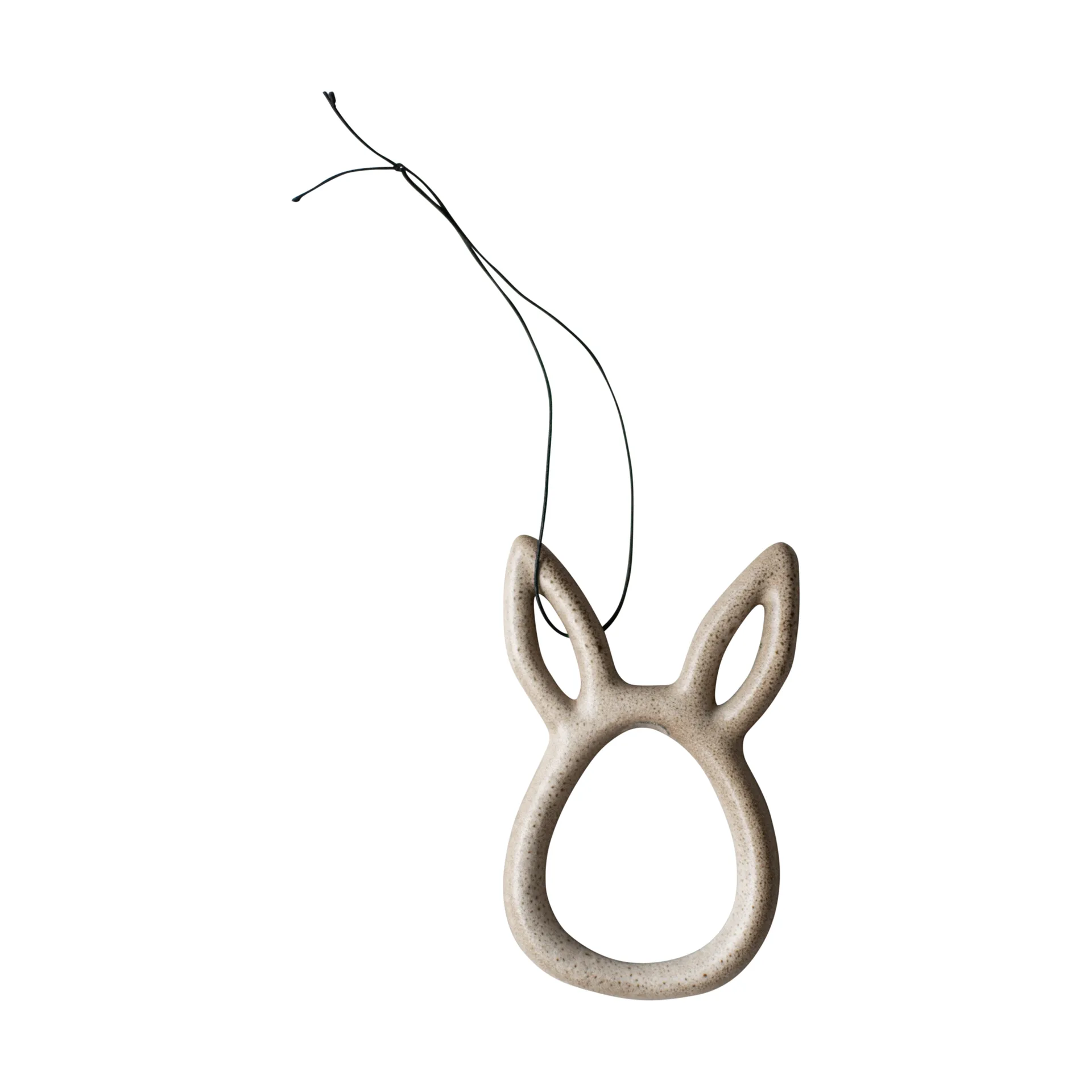 Sprinkle rabbit påskeophæng 8 cm, Beige DBKD