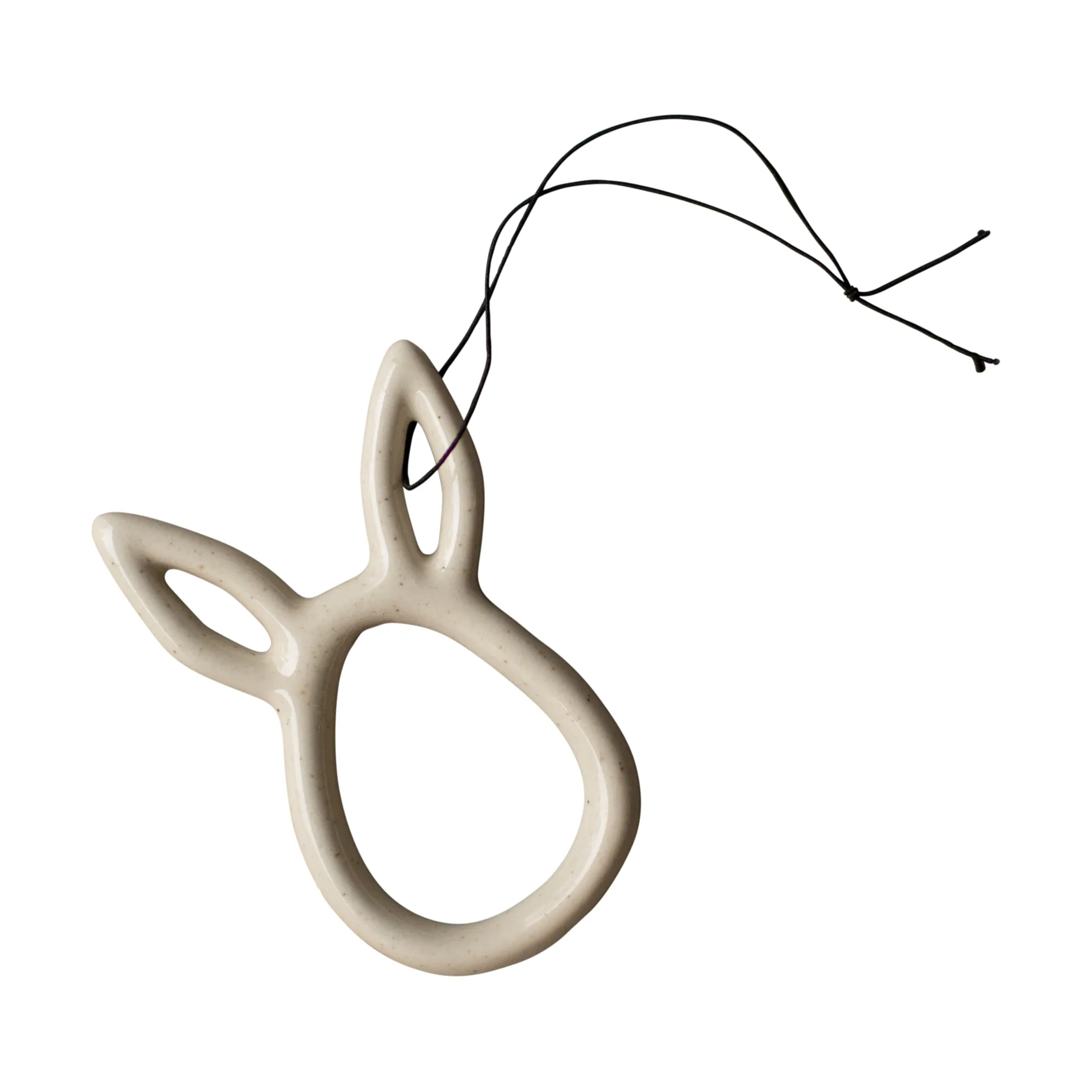 Sprinkle rabbit påskeophæng 8 cm, Vanilla DBKD