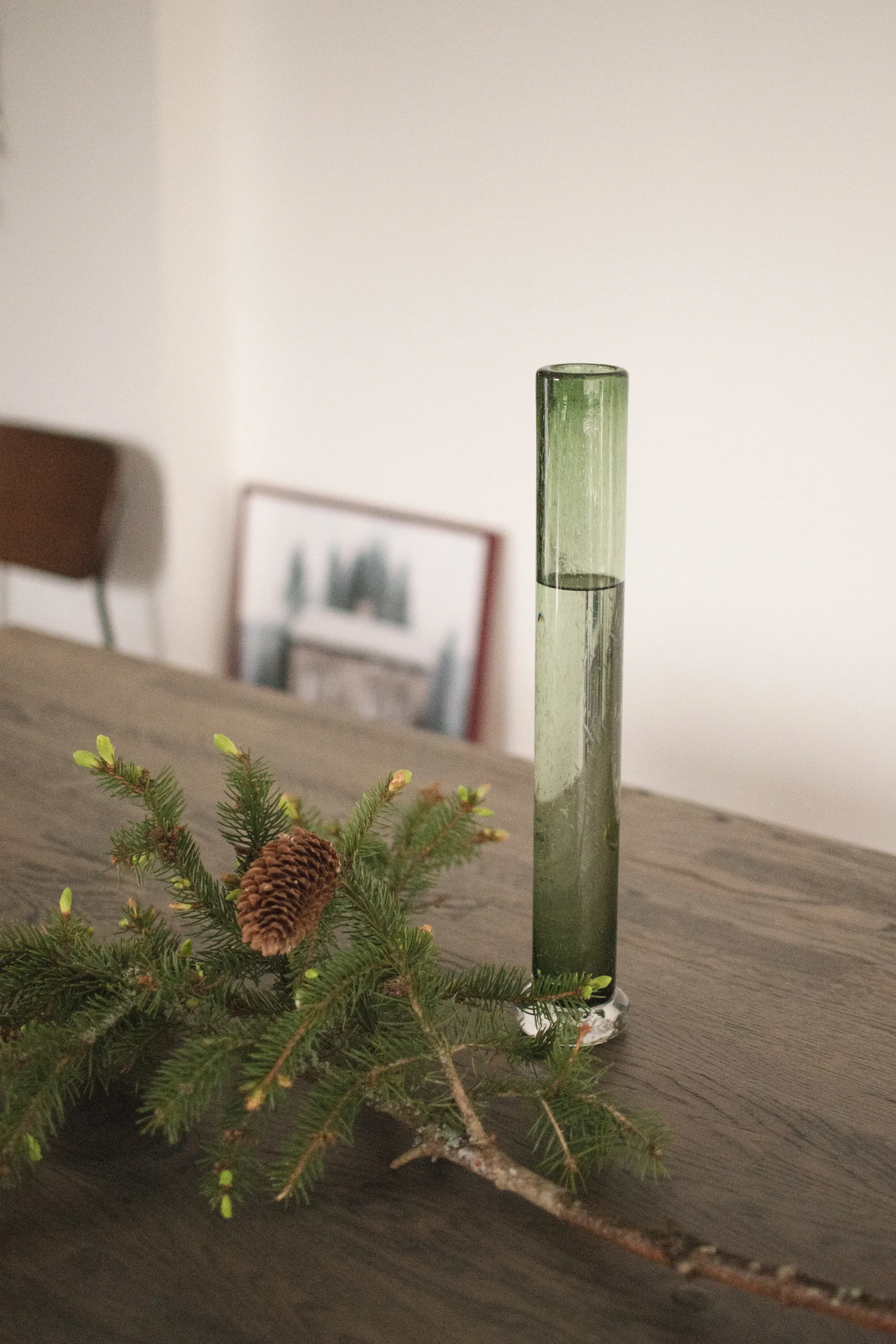 Tall vase, Green, 40 cm DBKD