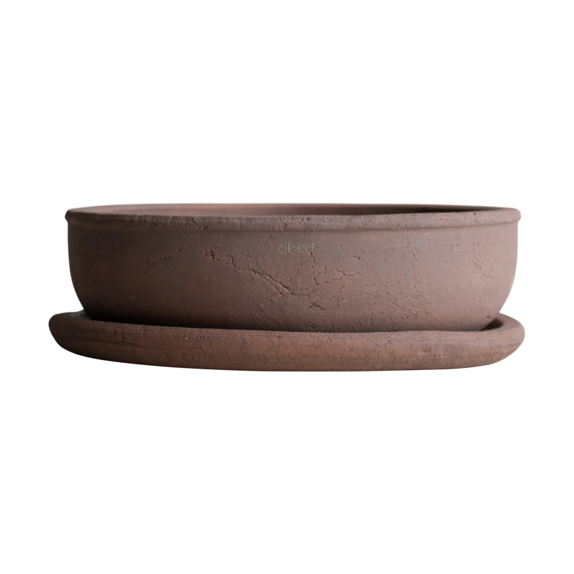Terra bowl krukke, Brown, Ø30x10,5 cm DBKD