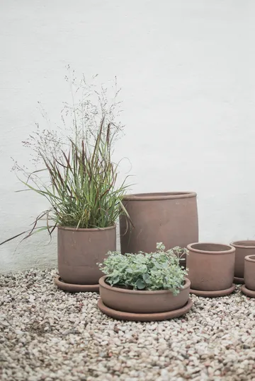 Terra bowl krukke - Brown, Ø30x10,5 cm - DBKD