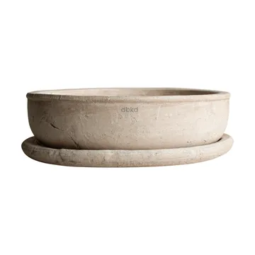 Terra bowl krukke - Sand, Ø30 x 10,5 cm - DBKD