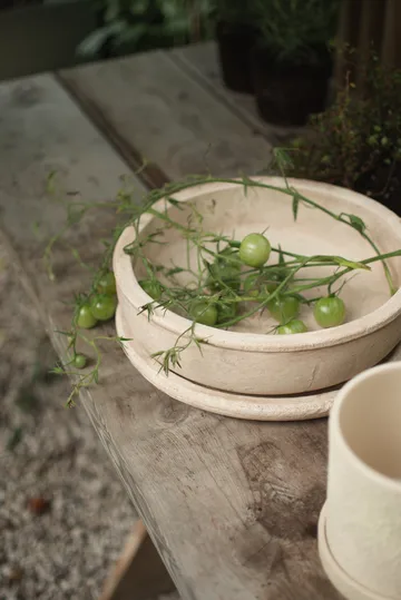 Terra bowl krukke - Sand, Ø30 x 10,5 cm - DBKD