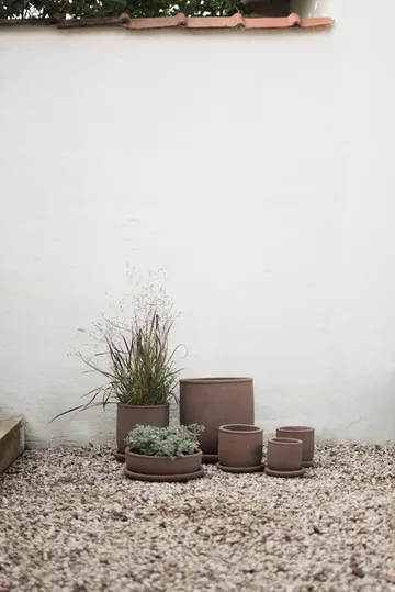 Terra krukke - Brown, Ø14×14 cm - DBKD