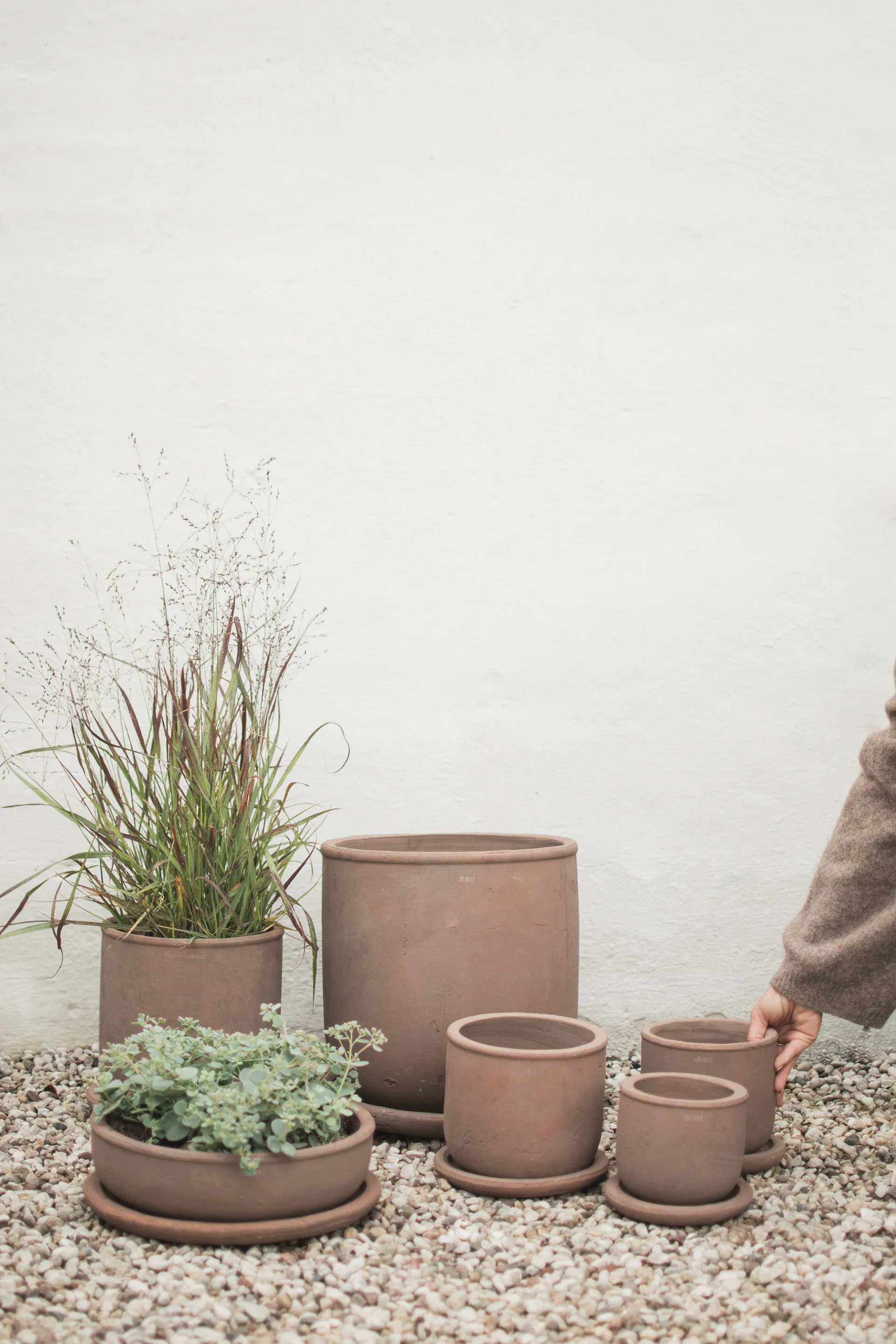 Terra krukke, Brown, Ø14×14 cm DBKD