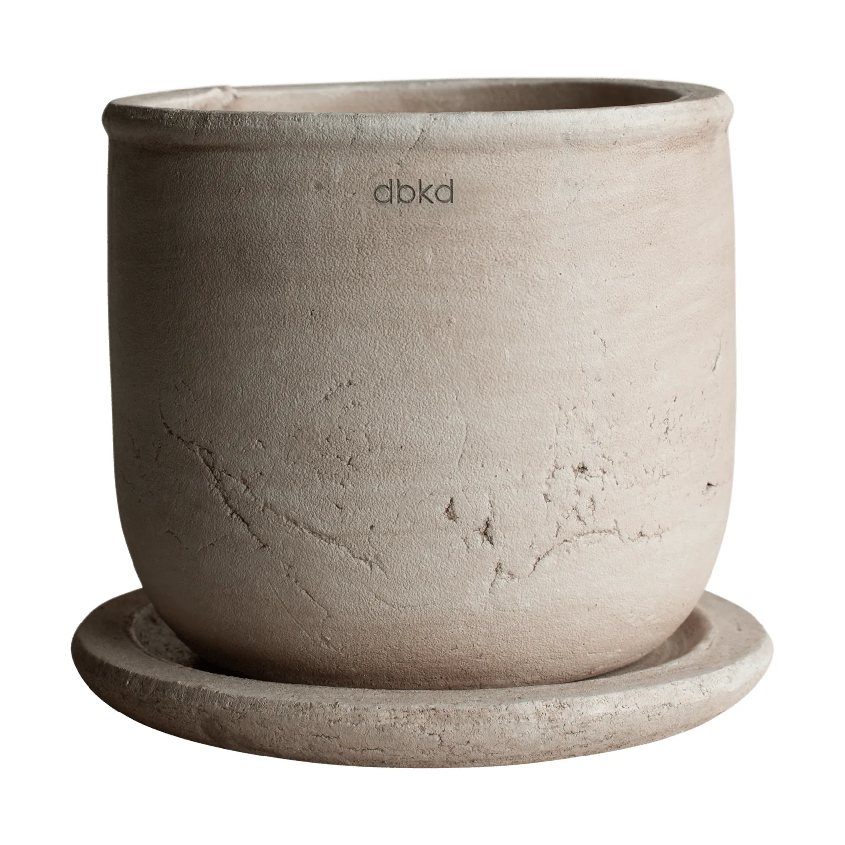 DBKD Terra krukke Sand, Ø18×18 cm