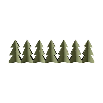Tree in a row dekoration 60 cm - Green, 7x60 cm - DBKD