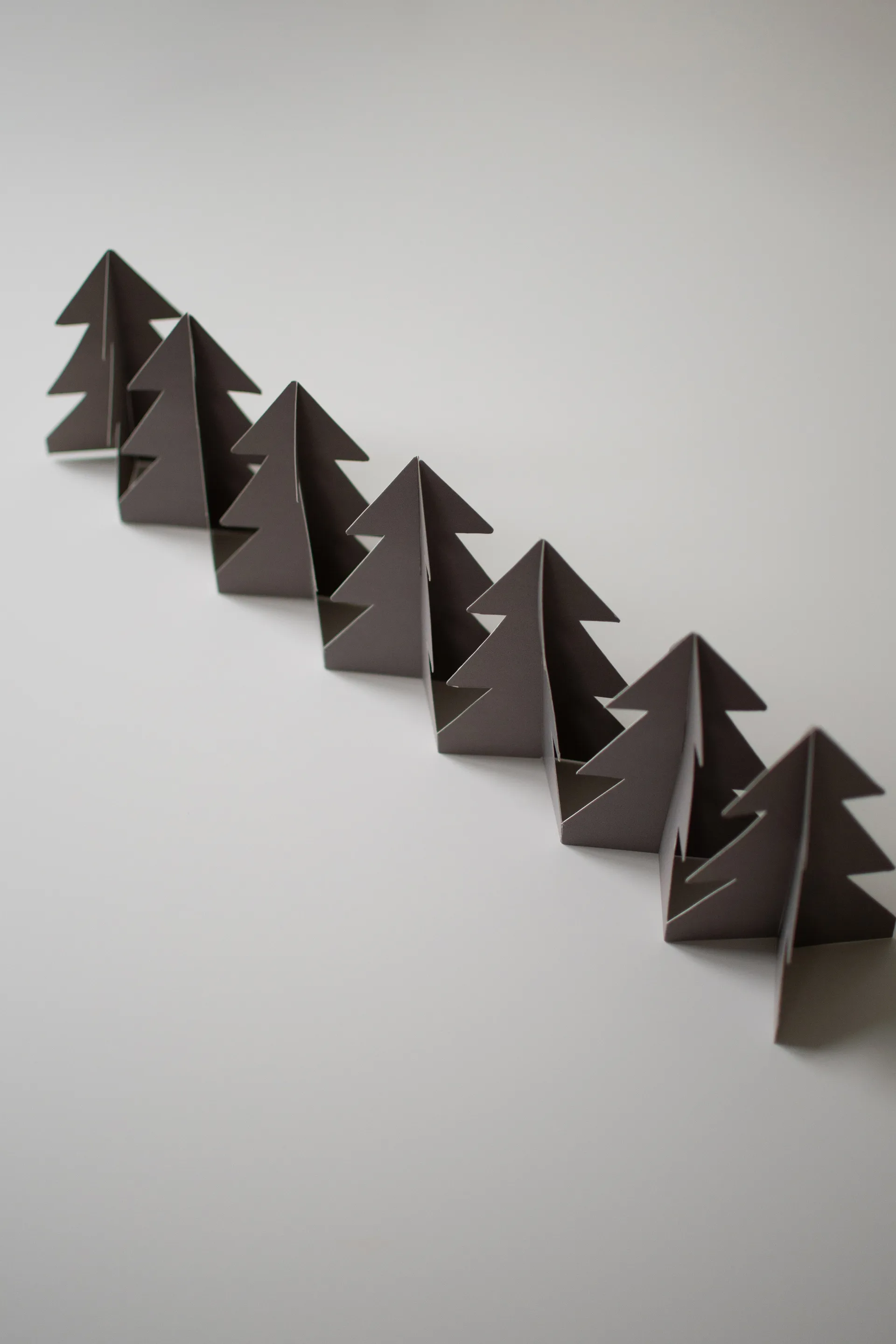 Tree in a row dekoration 60 cm, Mole, 7x60 cm DBKD