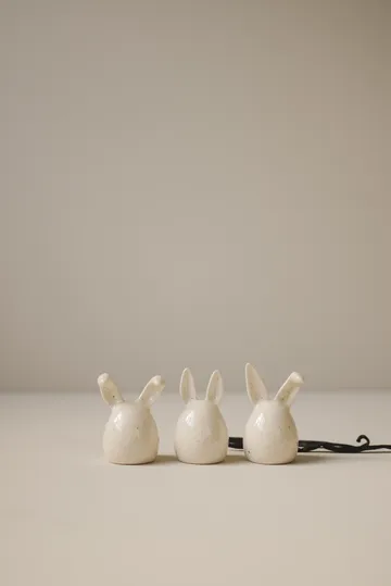 Triplets påskehare 3-pak - Vanilla - DBKD