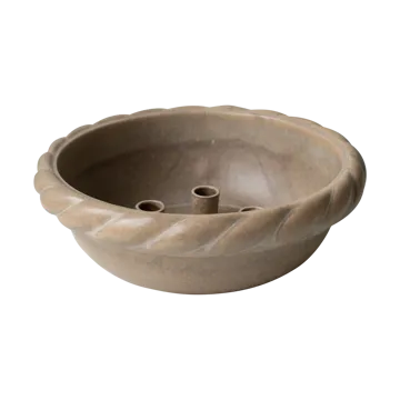 Twine plate lysestage Ø30 cm - Beige - DBKD