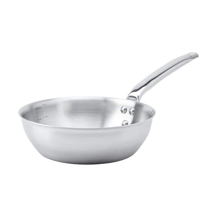Alchimy rundet sauterpande rustfrit stål - Ø24 cm - De Buyer