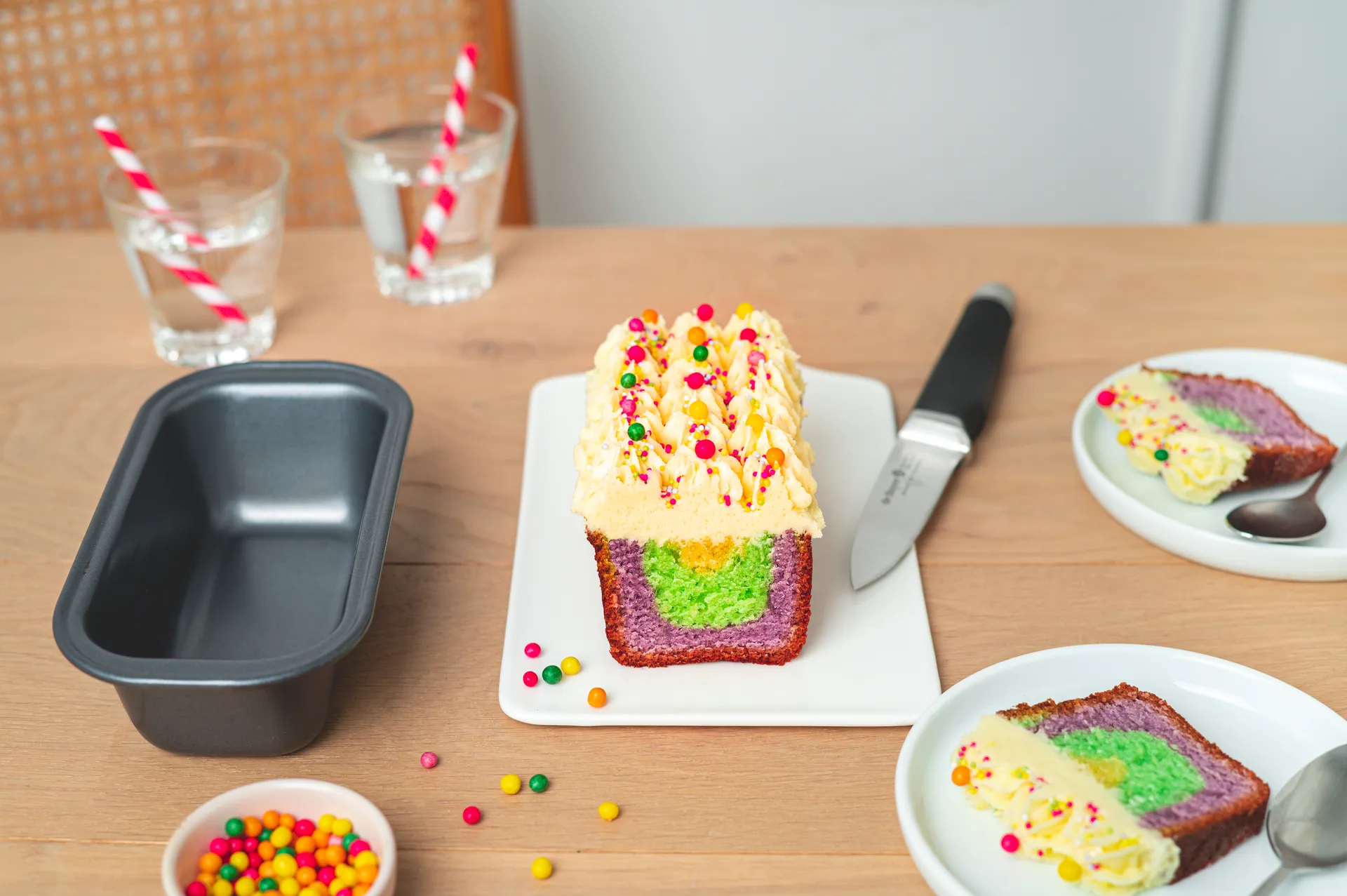 De Buyer bageform med afrundede hjørner, 7,5x10 cm De Buyer