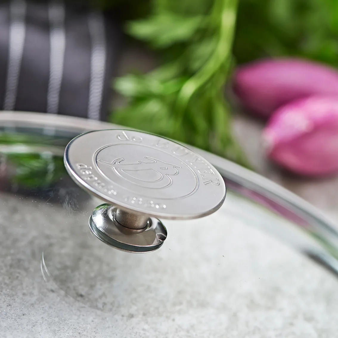 Milady glaslåg, Ø24 cm De Buyer