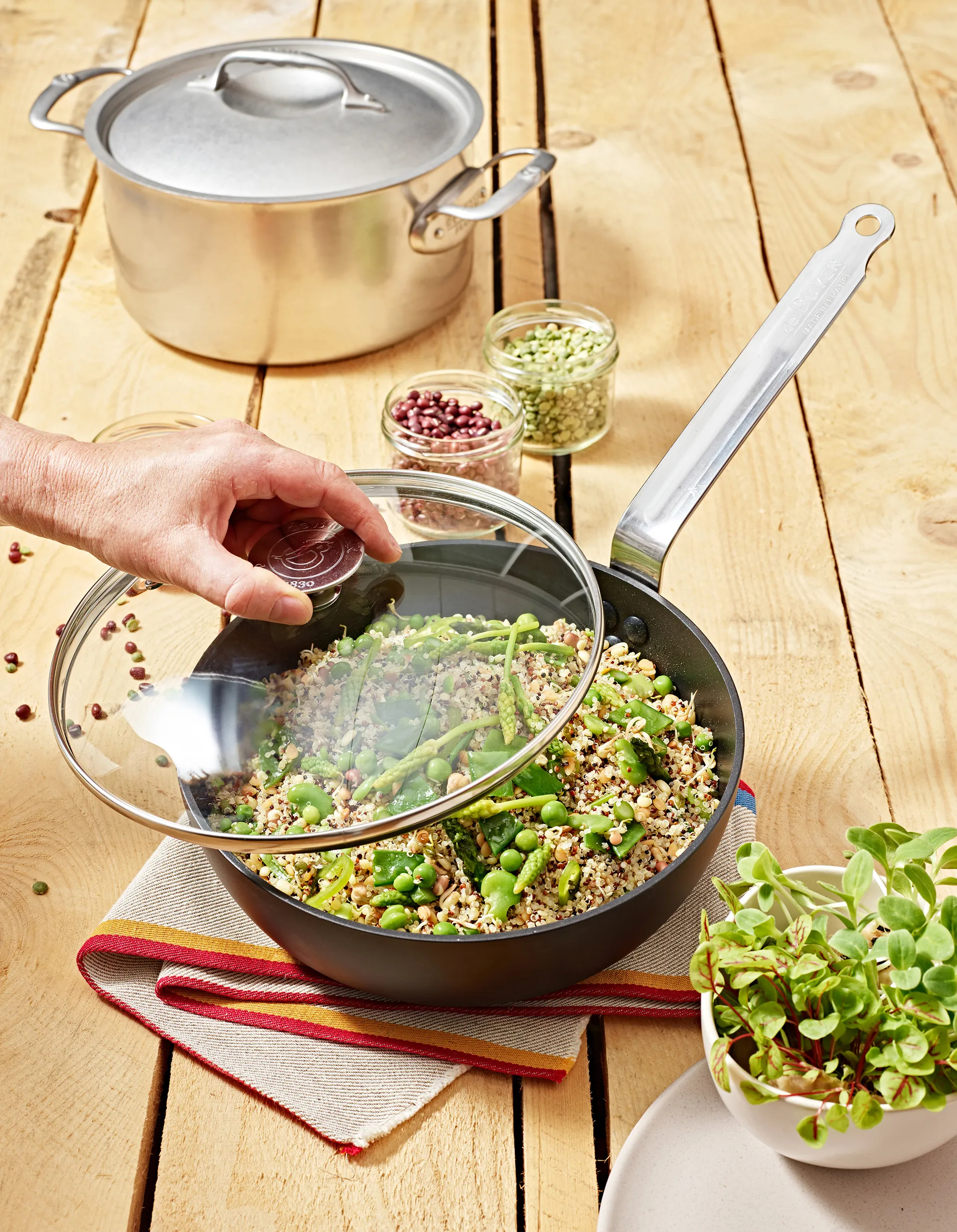 Milady glaslåg, Ø24 cm De Buyer