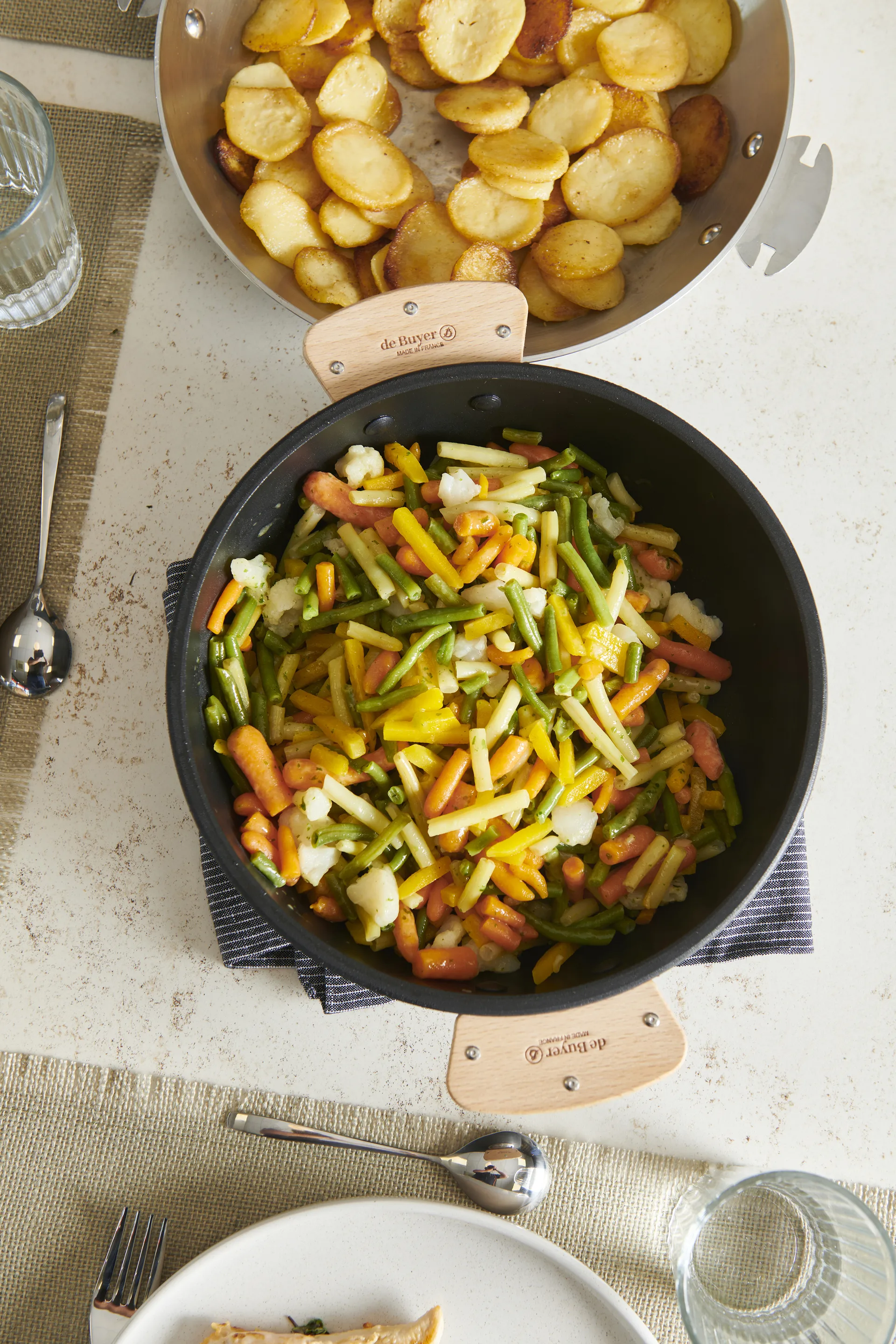 Milady glaslåg, Ø28 cm De Buyer