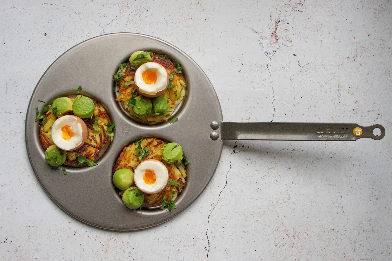 Mineral B pandekagepande, 27 cm De Buyer