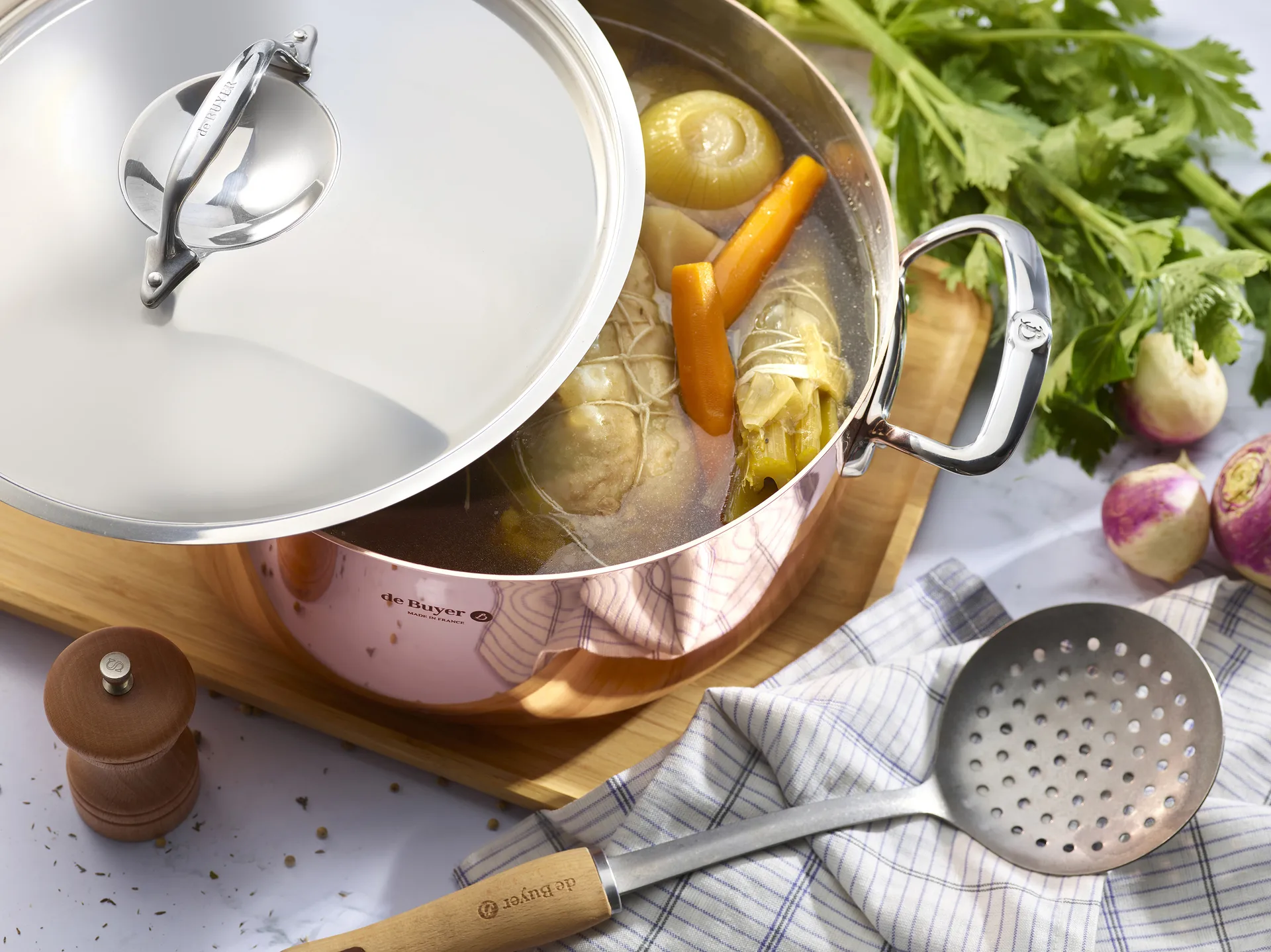 Prima Matera gryde med låg induktion, 24 cm De Buyer