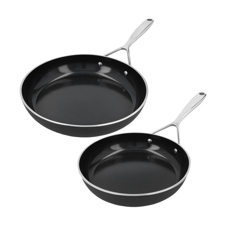 Alu Plus 3 Ceraforce stegepandesæt keramisk 3-ply - 2 dele - Demeyere