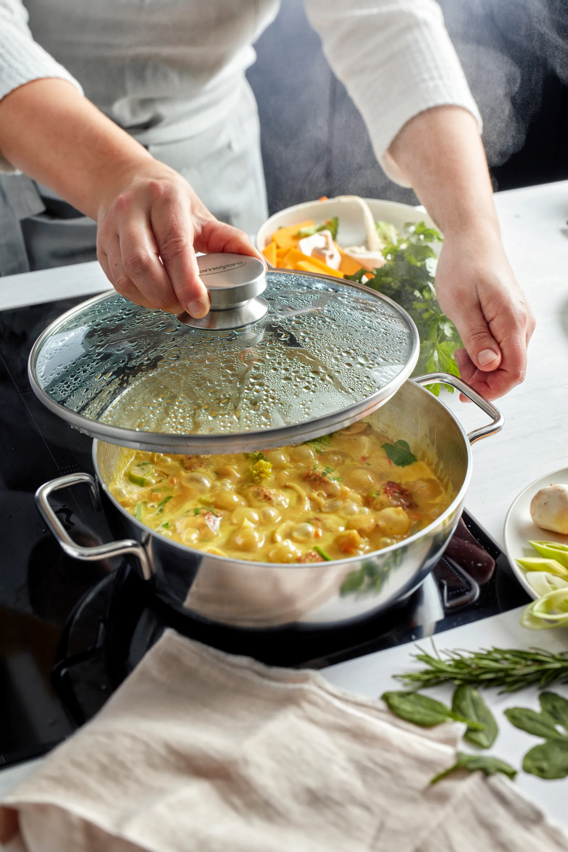 Demeyere Apollo 7 serveringspande rustfrit stål, 4,8 L Demeyere