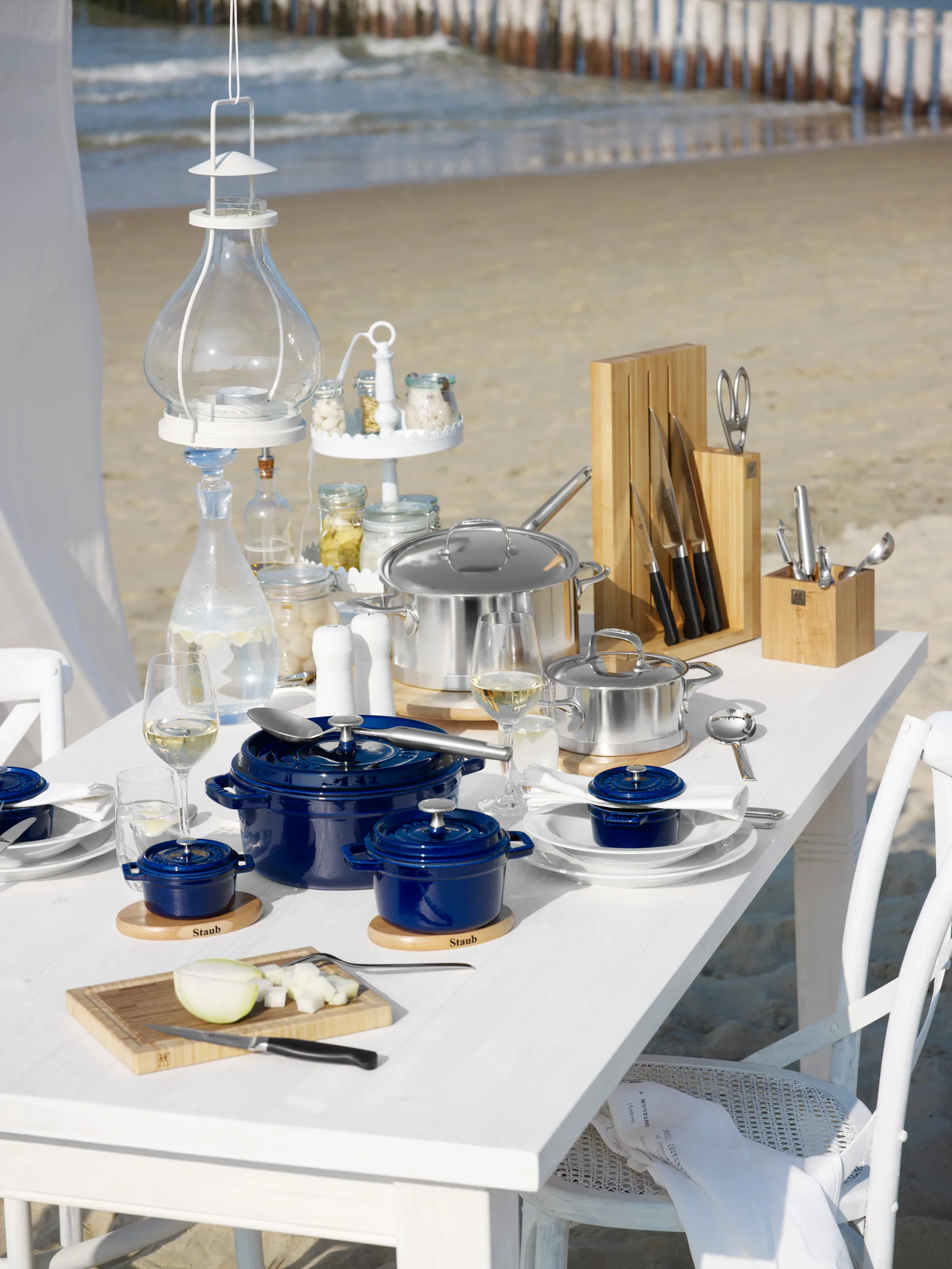 Demeyere Atlantis 7 gryde lav rustfrit stål, 5,2 L Demeyere