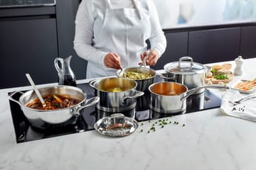 Demeyere Atlantis 7 gryde lav rustfrit stål - 8,4 L - Demeyere