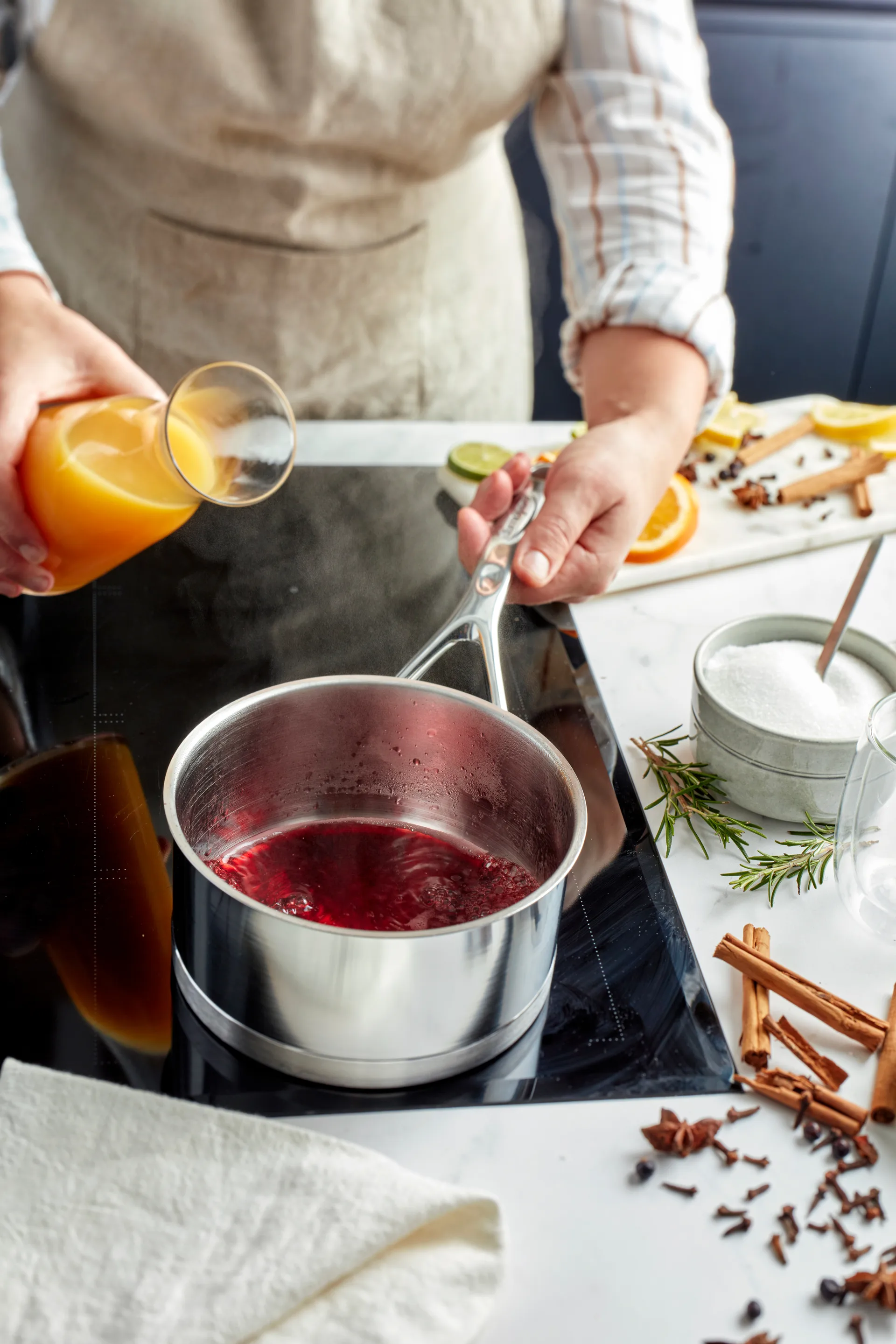 Demeyere Atlantis 7 kasserolle rustfrit stål, 3 L Demeyere