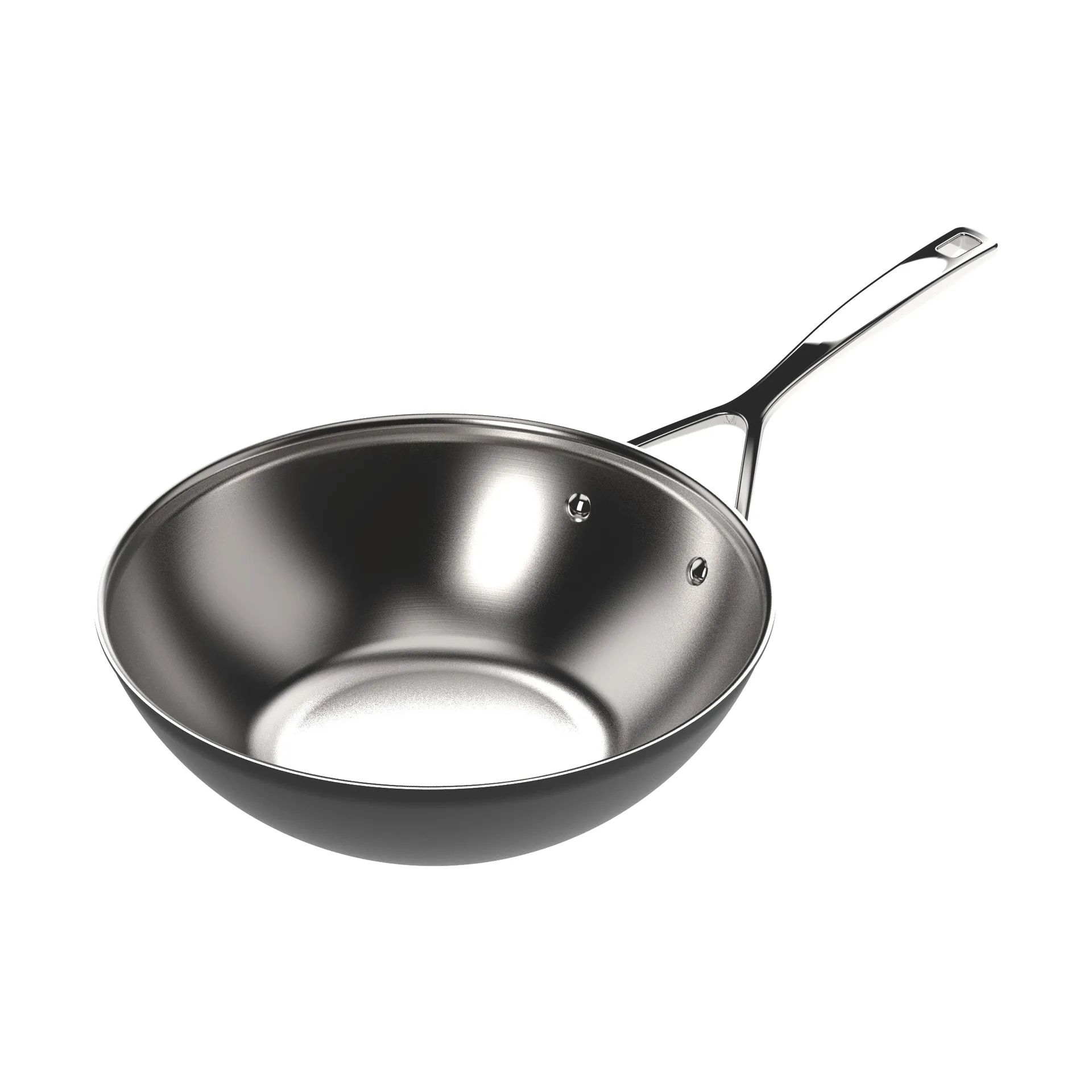 Demeyere Black 5 wokpande rustfrit stål, Ø30 cm Demeyere