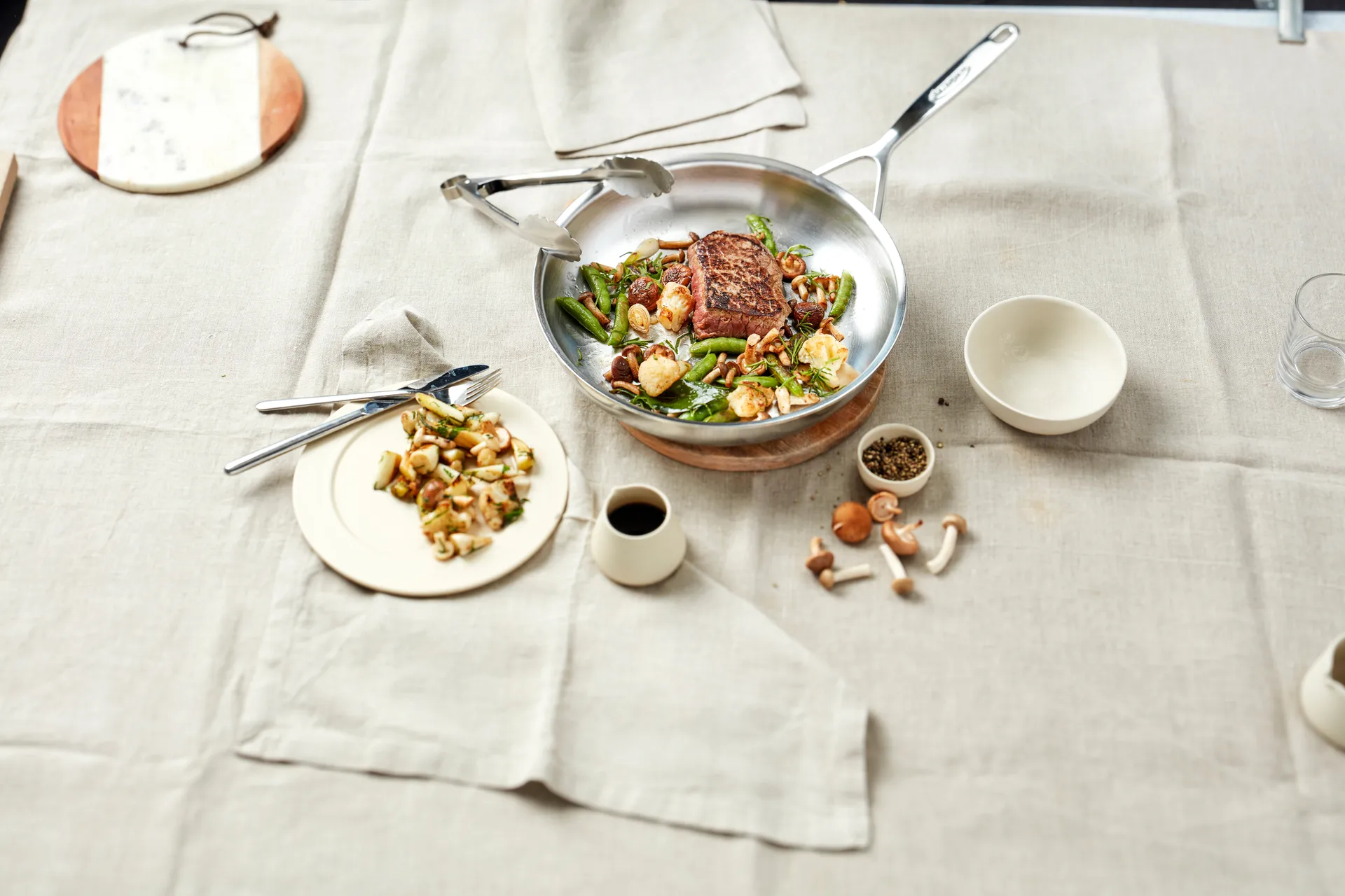 Multiline 7 stegepande rustfrit stål 7-ply, Ø32 cm Demeyere