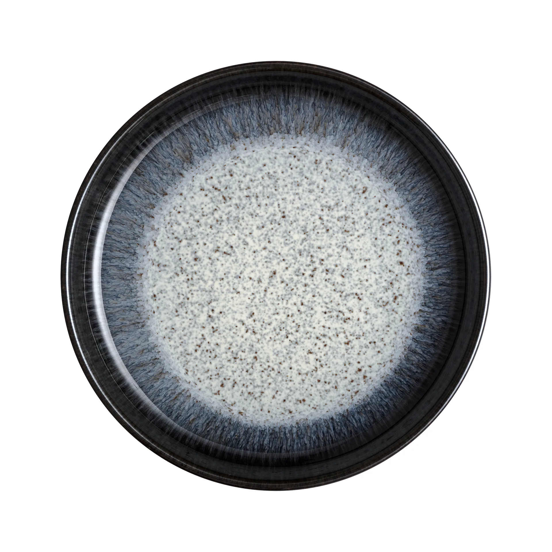 Halo Coupe asiet 21 cm, Blå/Grå/Sort Denby