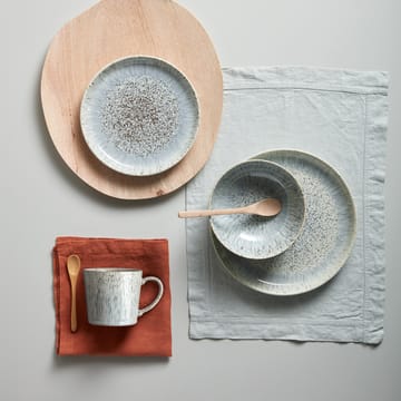 Halo Speckle coupe tallerken 21 cm - Grå/Brun - Denby