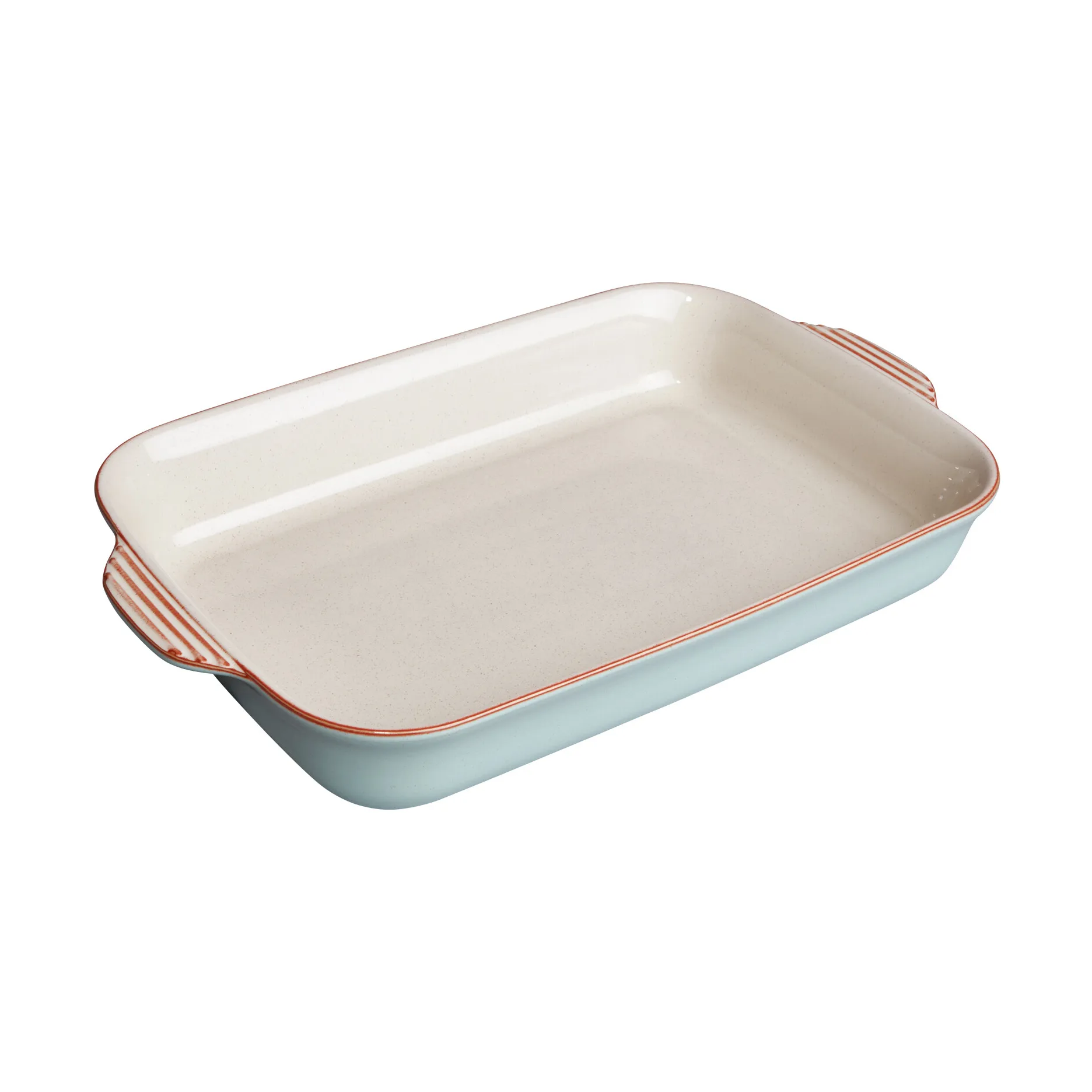 Heritage Pavilion ovnfast fad, Blå-beige, large, rektangulær Denby