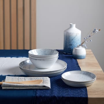 Kiln blue servicesæt - 12 dele - Denby