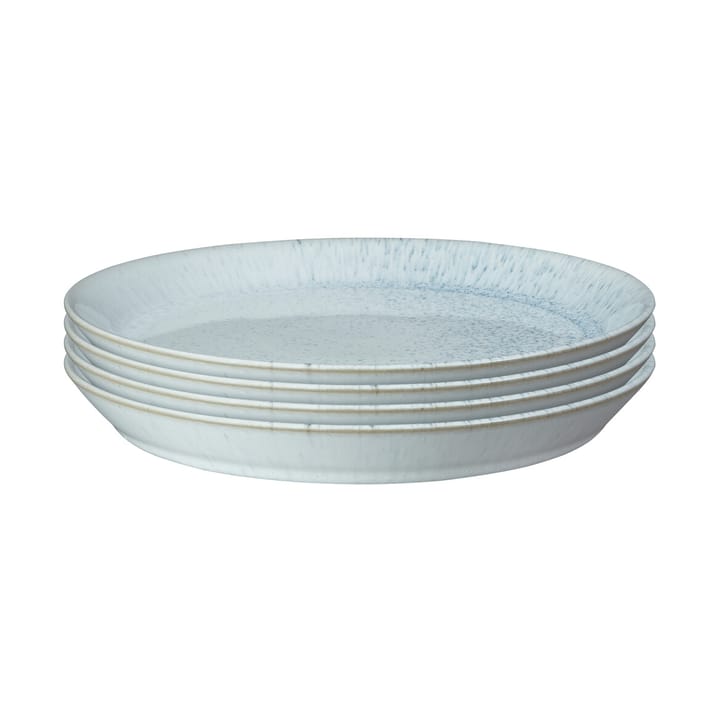 Kiln blue tallerken 4-pak - Medium, Ø21,5 cm - Denby