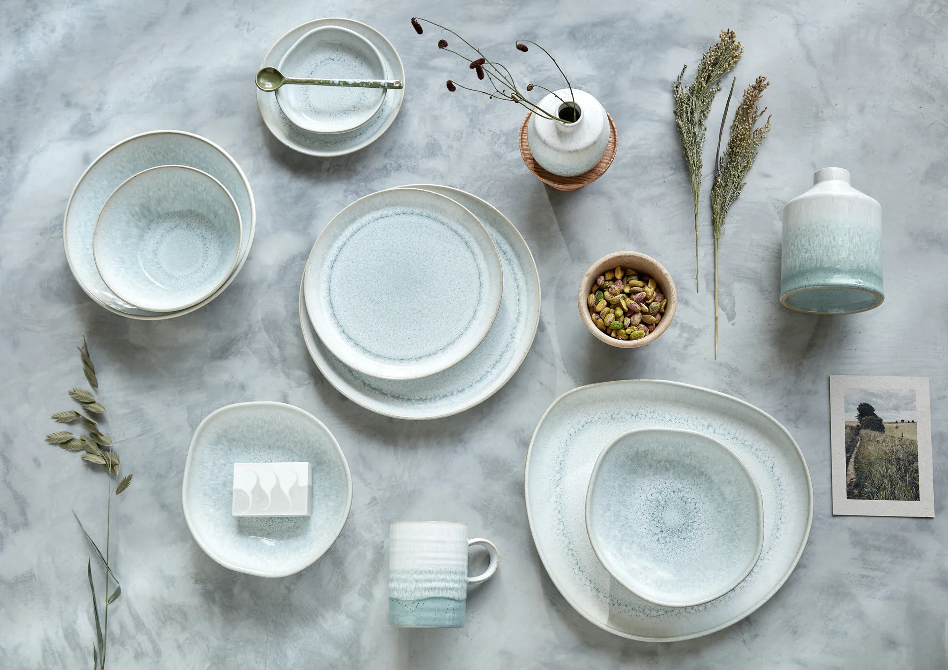 Kiln Green morgenmadsskål 4-pak, Ø16,5 cm Denby