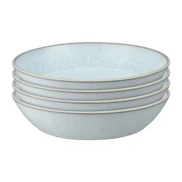 Kiln Green pastaskål 4-pak - Ø22 cm - Denby