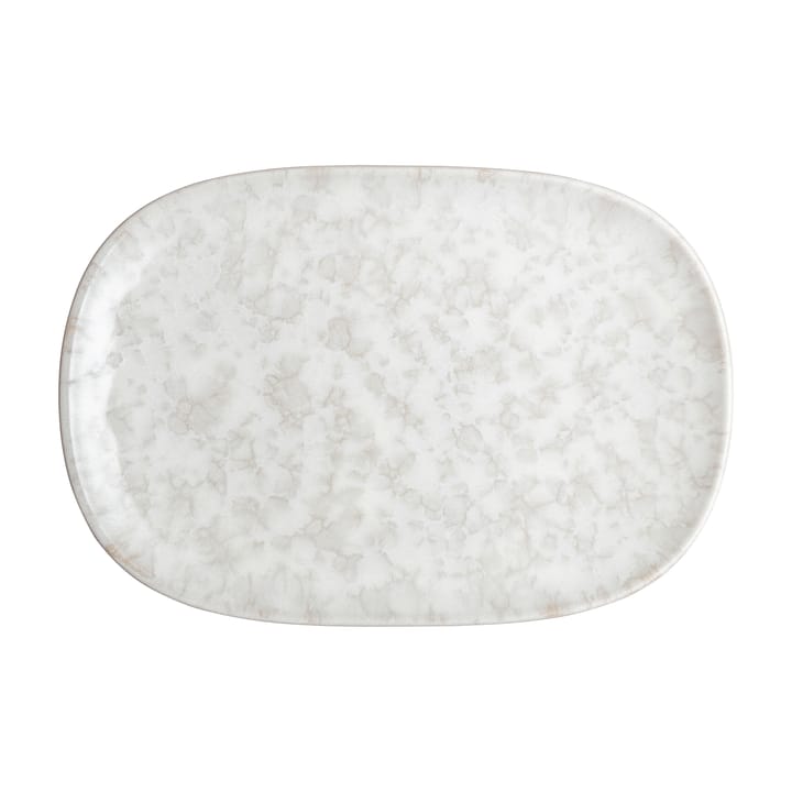 Modus Marble tallerken 17,5x26 cm - Hvid - Denby