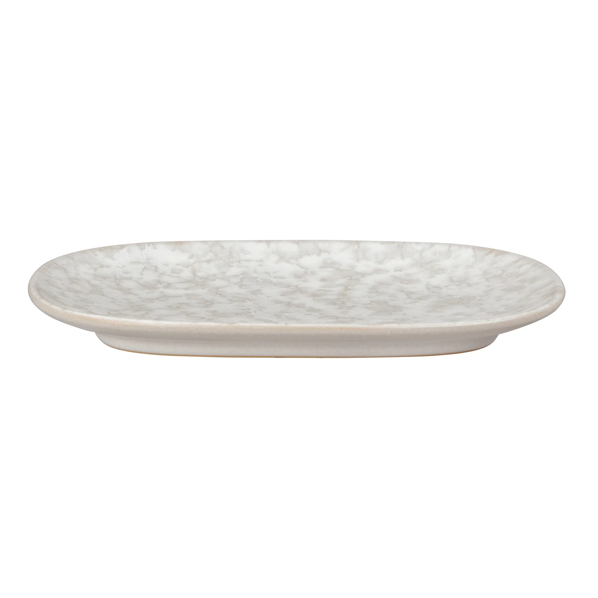 Modus Marble tallerken 17,5x26 cm, Hvid Denby