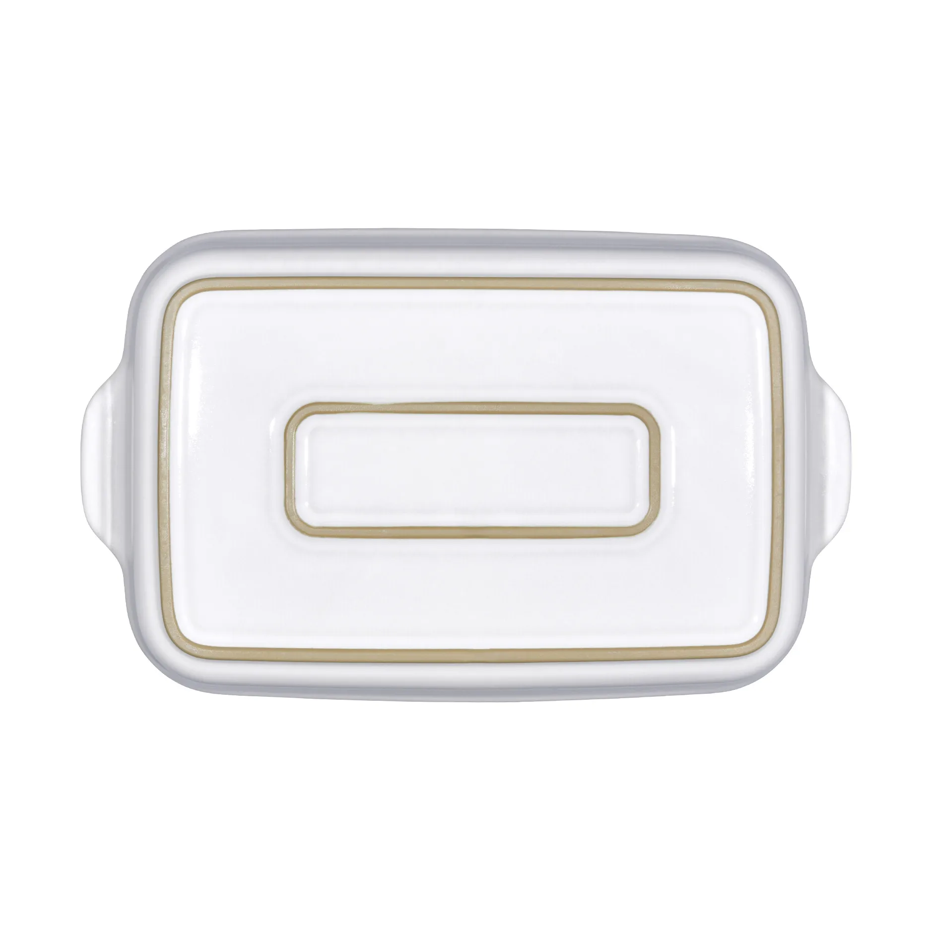 Natural Canvas ovnfast fad, Beige, large, rektangulær Denby