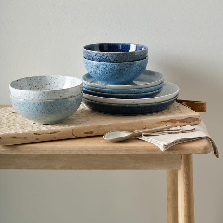 Studio Blue coupe tallerken 21 cm, Cobalt Denby
