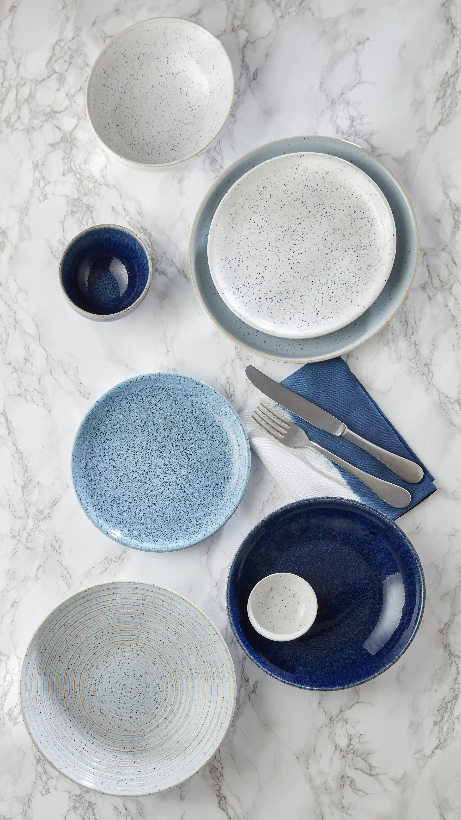 Studio Blue pastaskål 22 cm, Cobalt Denby