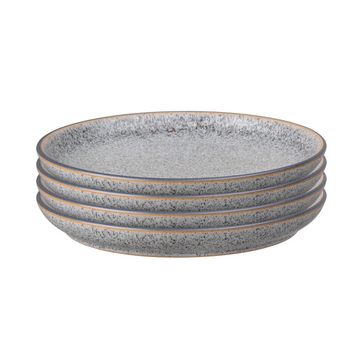 Studio Grey tallerken 21 cm 4-pak - Granite - Denby