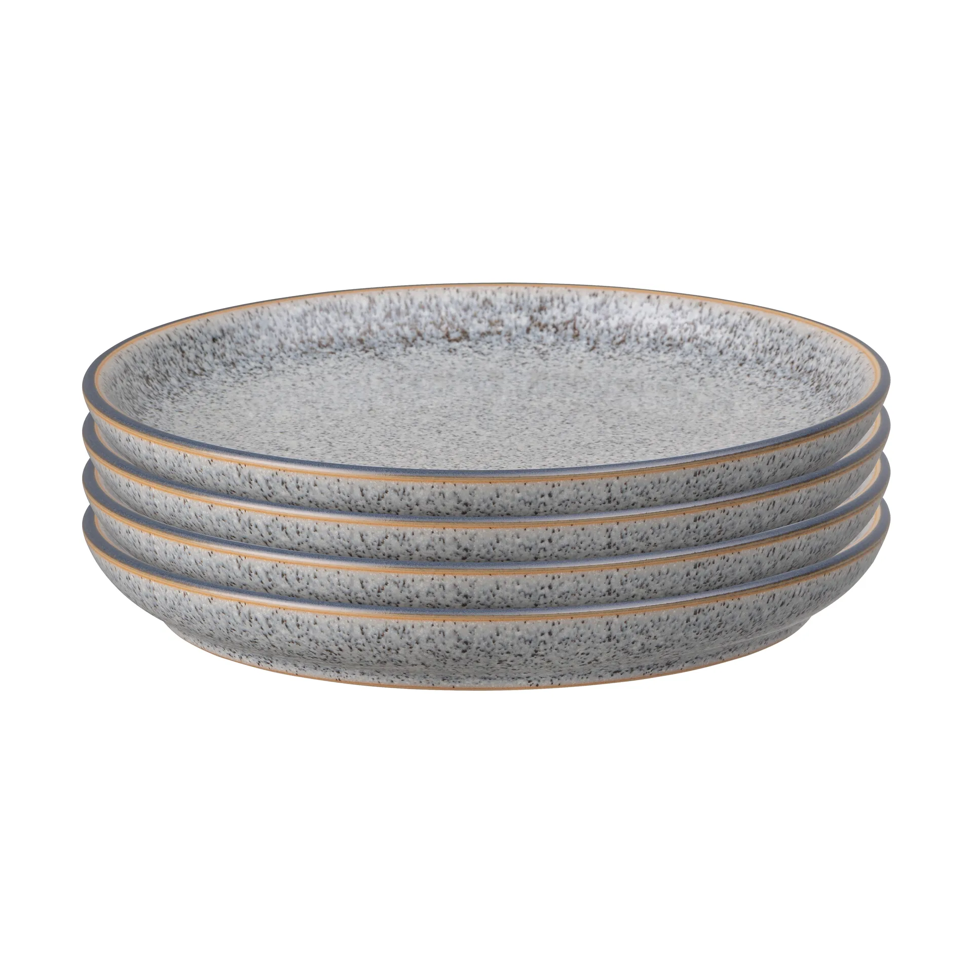 Studio Grey tallerken 21 cm 4-pak, Granite Denby