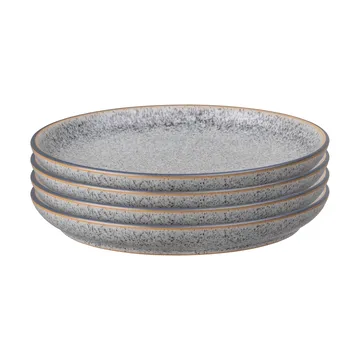 Studio Grey tallerken 21 cm 4-pak - Granite - Denby
