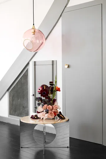 Ballroom pendel XL Ø32 cm - Rose - Design By Us