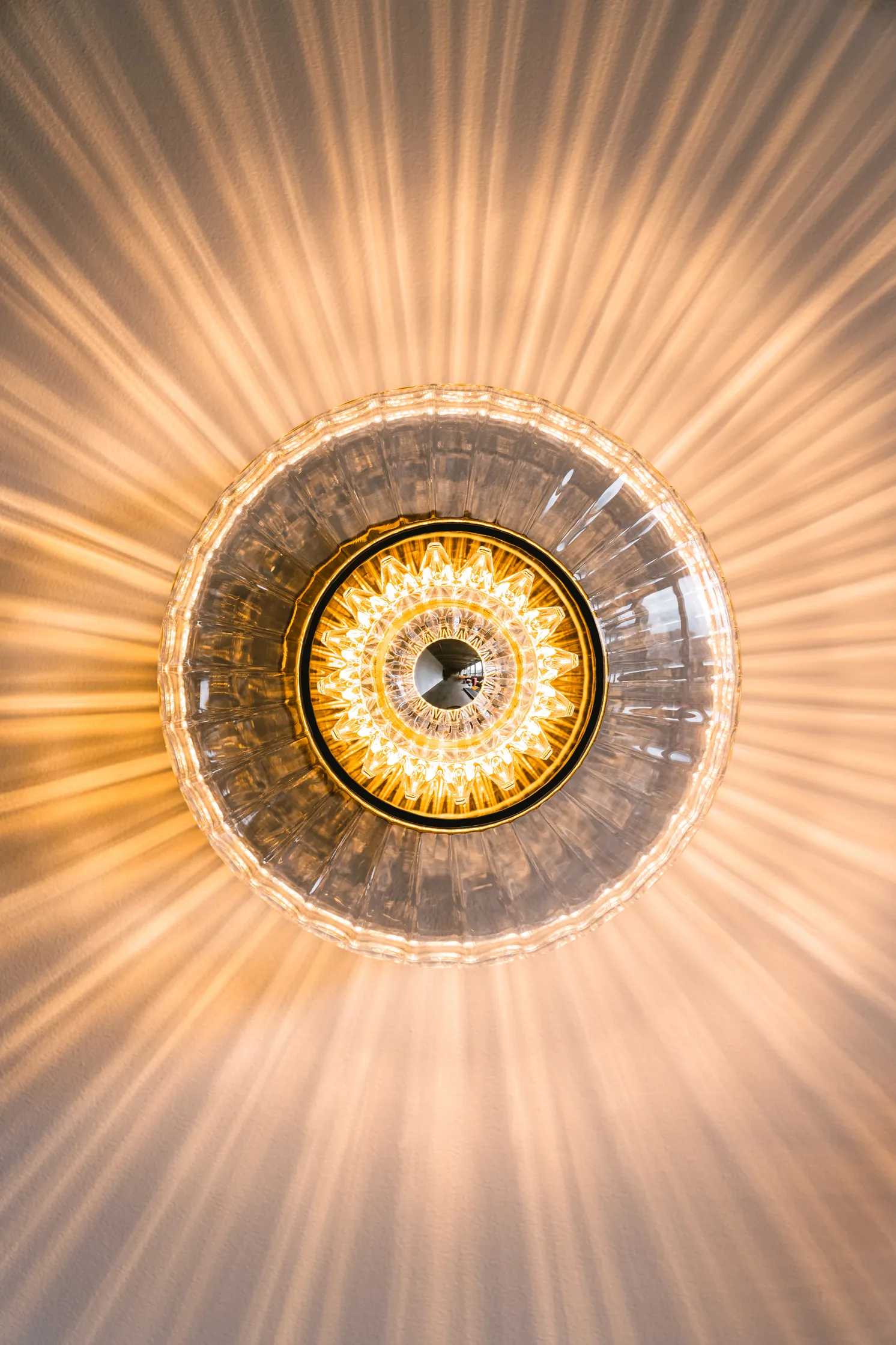 Eyeball til New Wave Optiv væglampe XL, Gold Design By Us