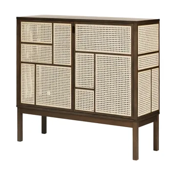 Air sideboard - Mørk eg, 120×110 cm, med ben - Design House Stockholm