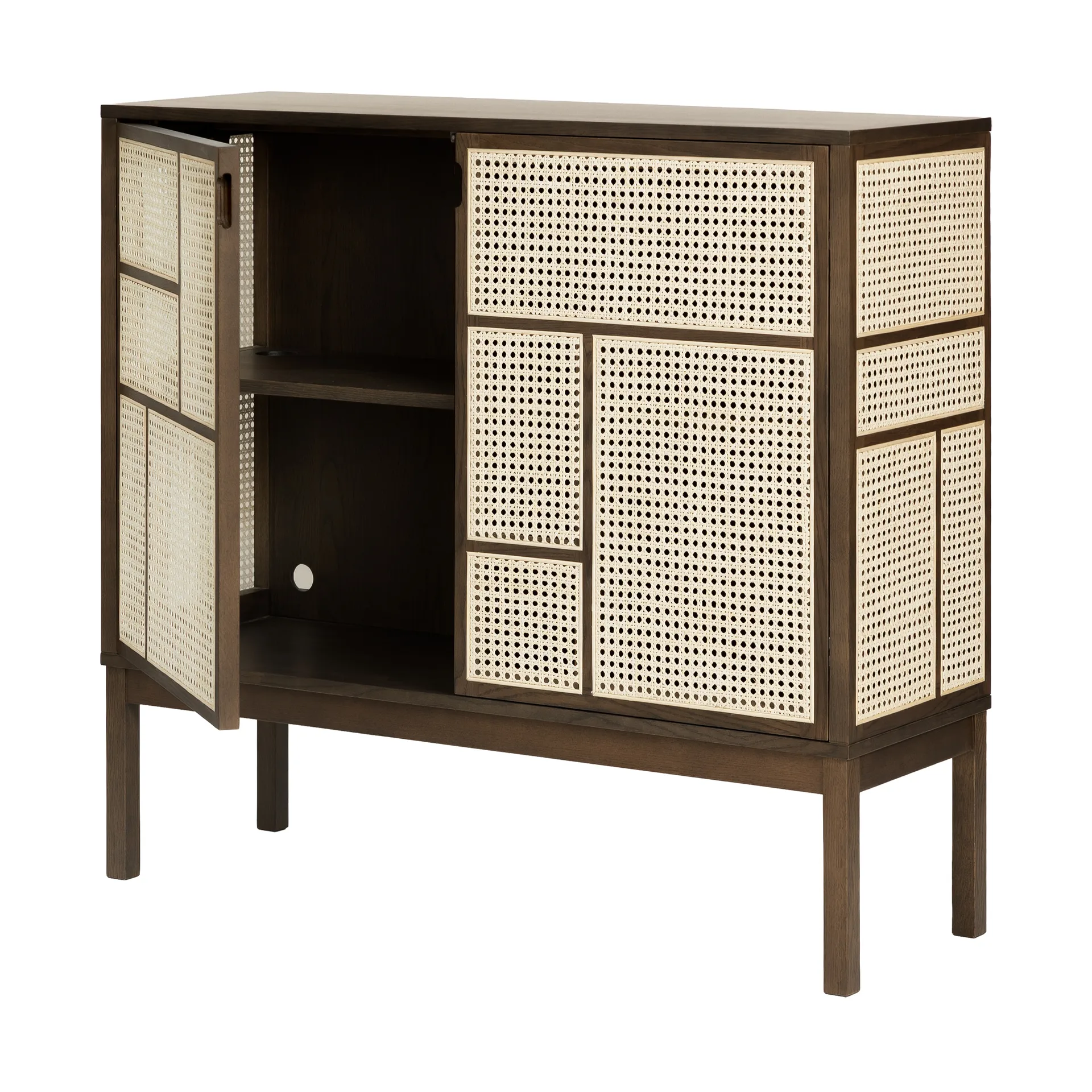 Air sideboard, Mørk eg, 120×110 cm, med ben Design House Stockholm