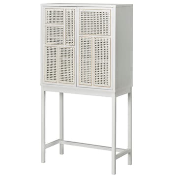 Air vitrineskab - Hvid, rattan - Design House Stockholm