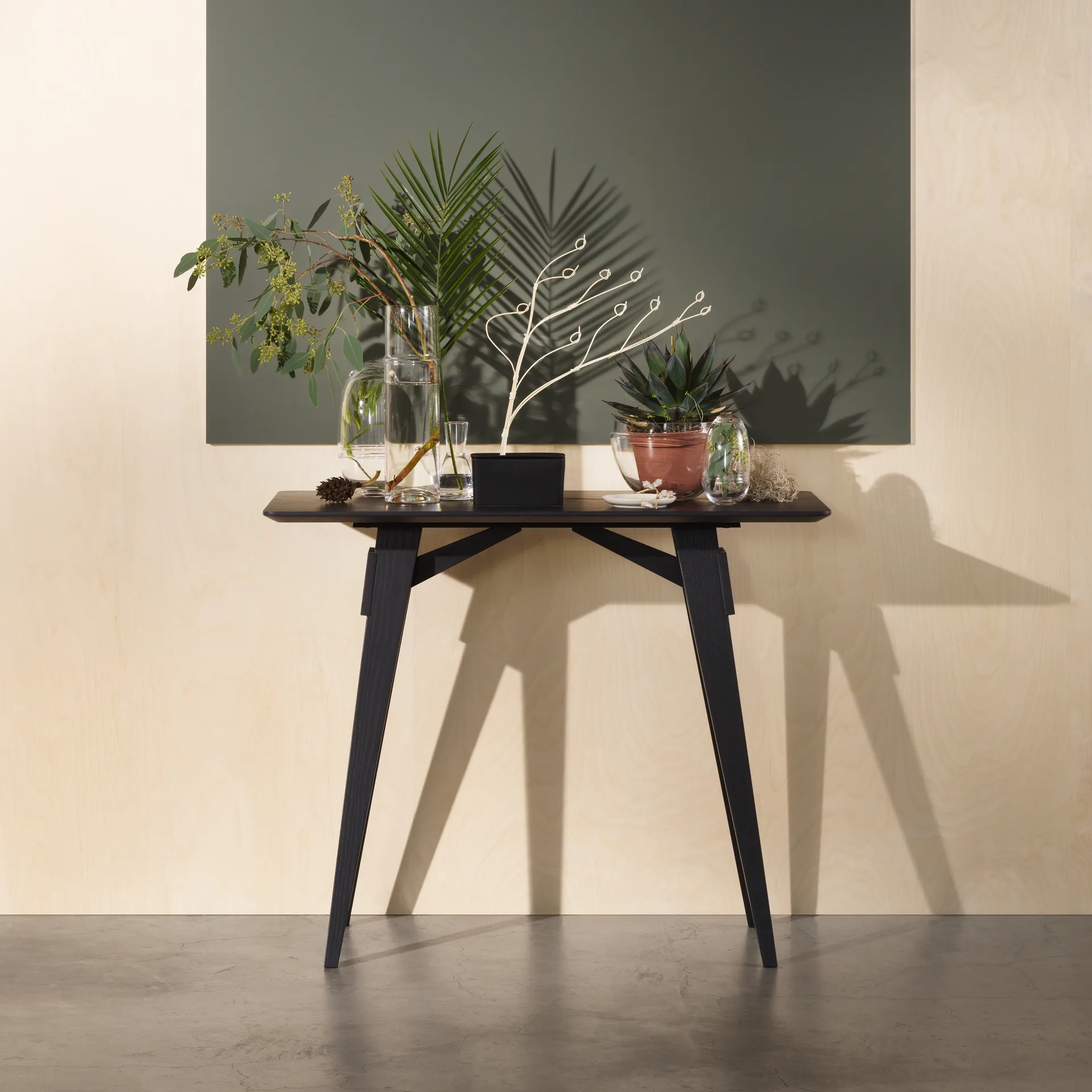 Arco sidebord L, sort Design House Stockholm